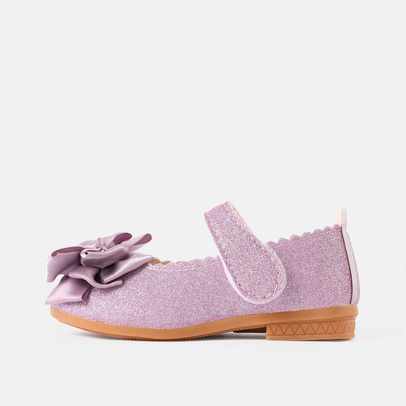 Toddler / Kid Bow Decor Glitter Mary Jane Shoes  image 3