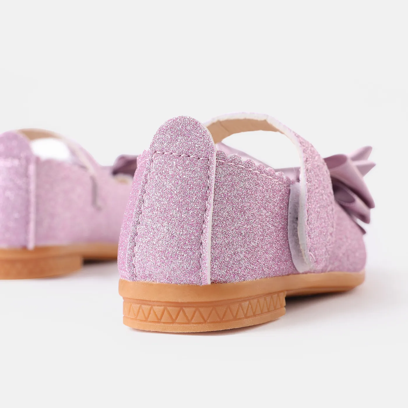 Toddler / Kid Bow Decor Glitter Mary Jane Shoes  image 5