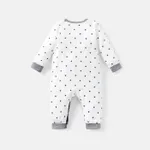 Naia Baby Boy Star Print/Polka dots /Stripe Long-sleeve Jumpsuits  image 3