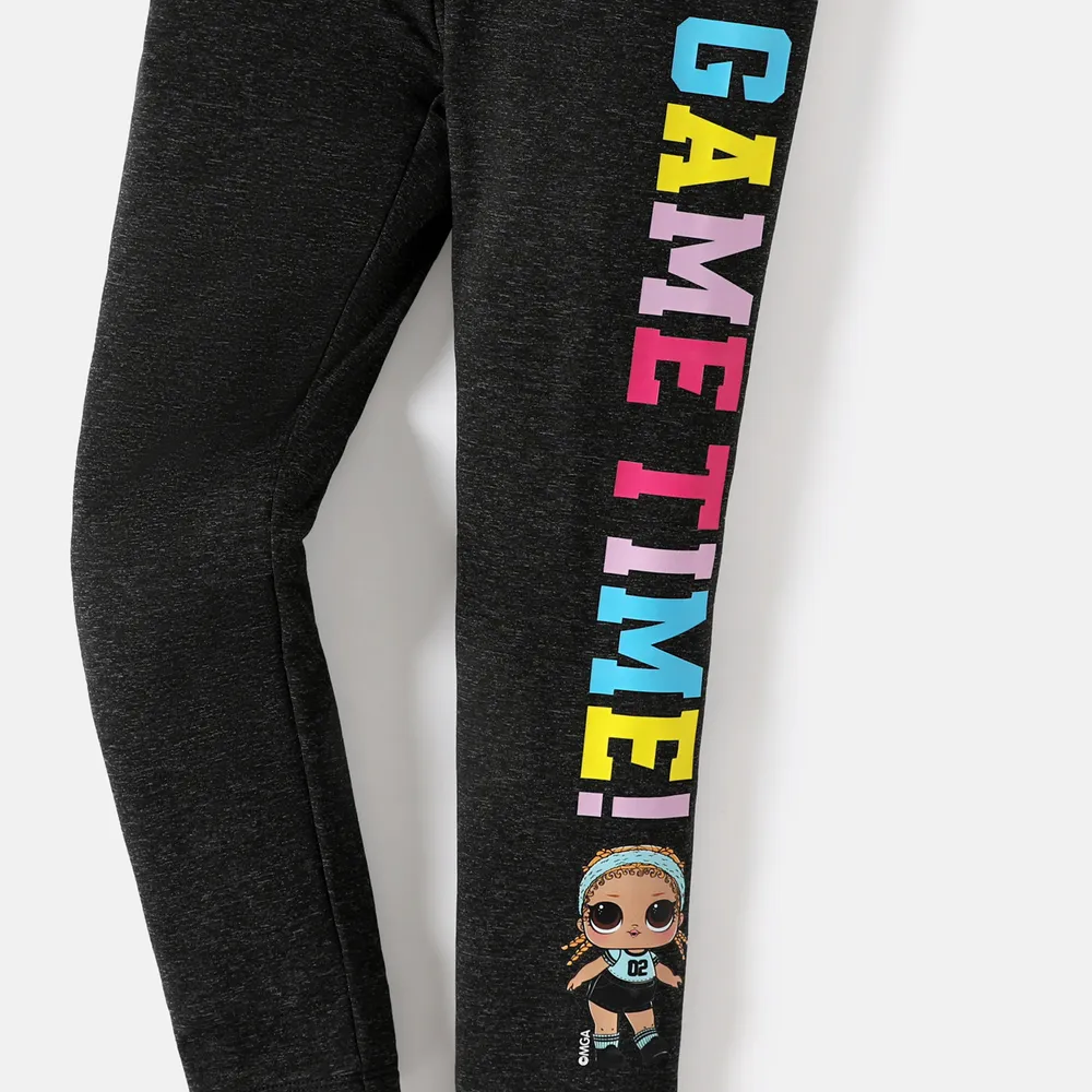 L.O.L. SURPRISE! Toddler Girl Letter Print Elasticized Leggings big image 3
