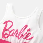 Barbie Mommy and Me Letter Print Belted Combo Tank Rompers  image 3