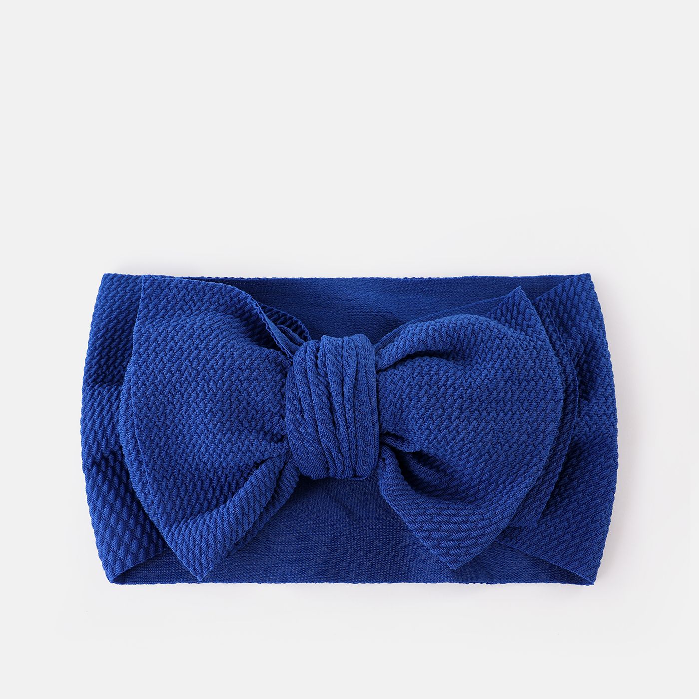 

Bow Decor Textured Cloth Headband for Girls