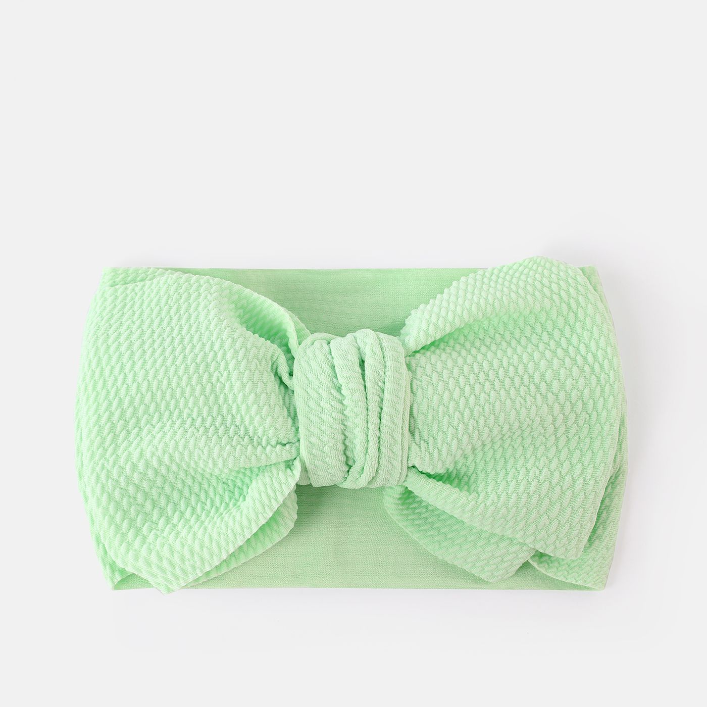 

Bow Decor Textured Cloth Headband for Girls
