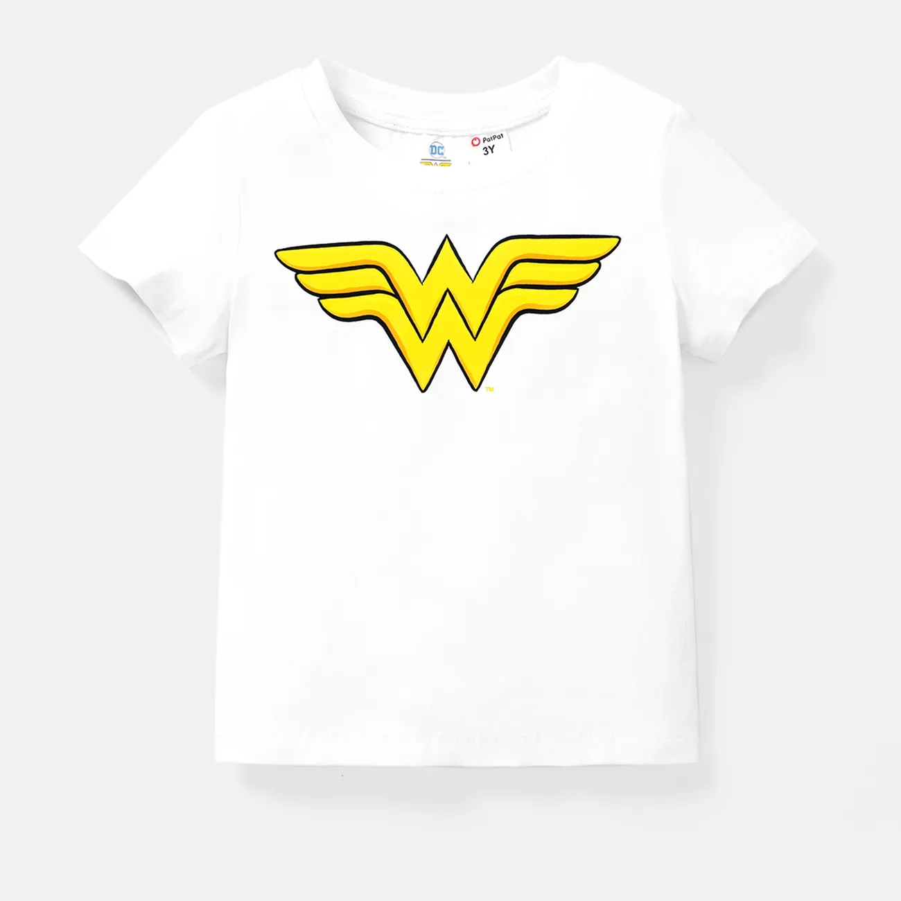 Justice League Criança Unissexo Avant-garde Manga comprida T-shirts Branco big image 1
