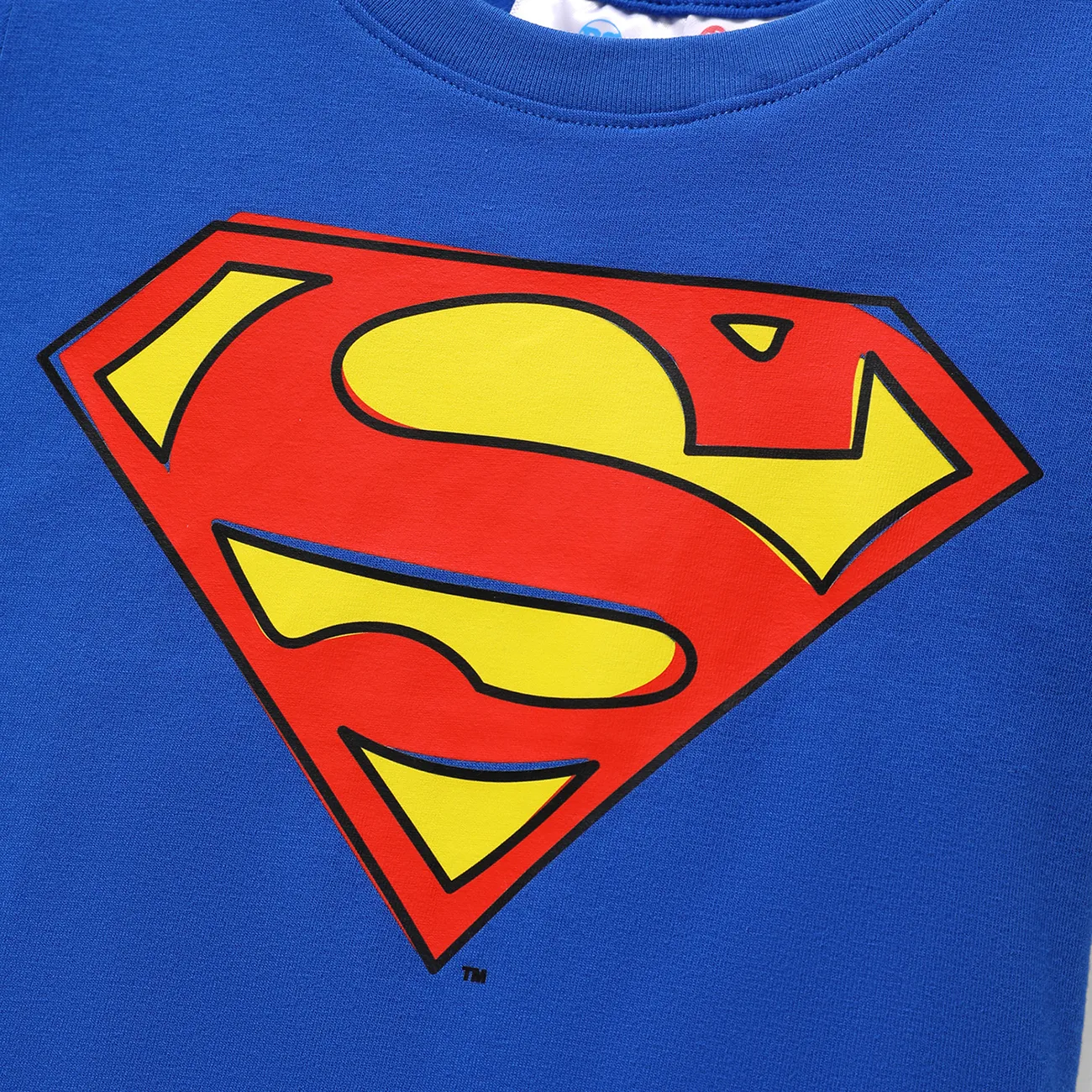 DC Super Friends 1pc Baby/Toddler/Kids Boys Tee /Tank Jumpsuit / Bodysuit  Blue big image 1