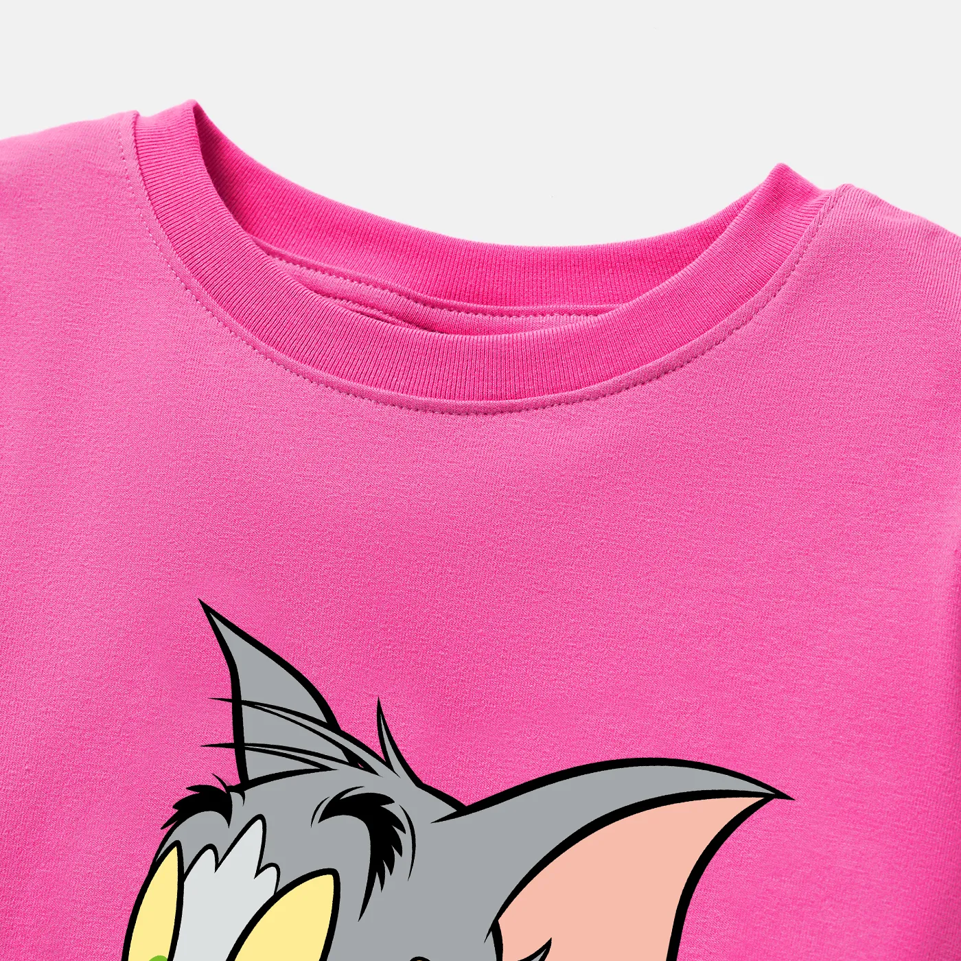 Tom and Jerry قطعتان 4 - 14 سنة أطقم حريمي نقش حيوانات شريط دانتيل  image 2