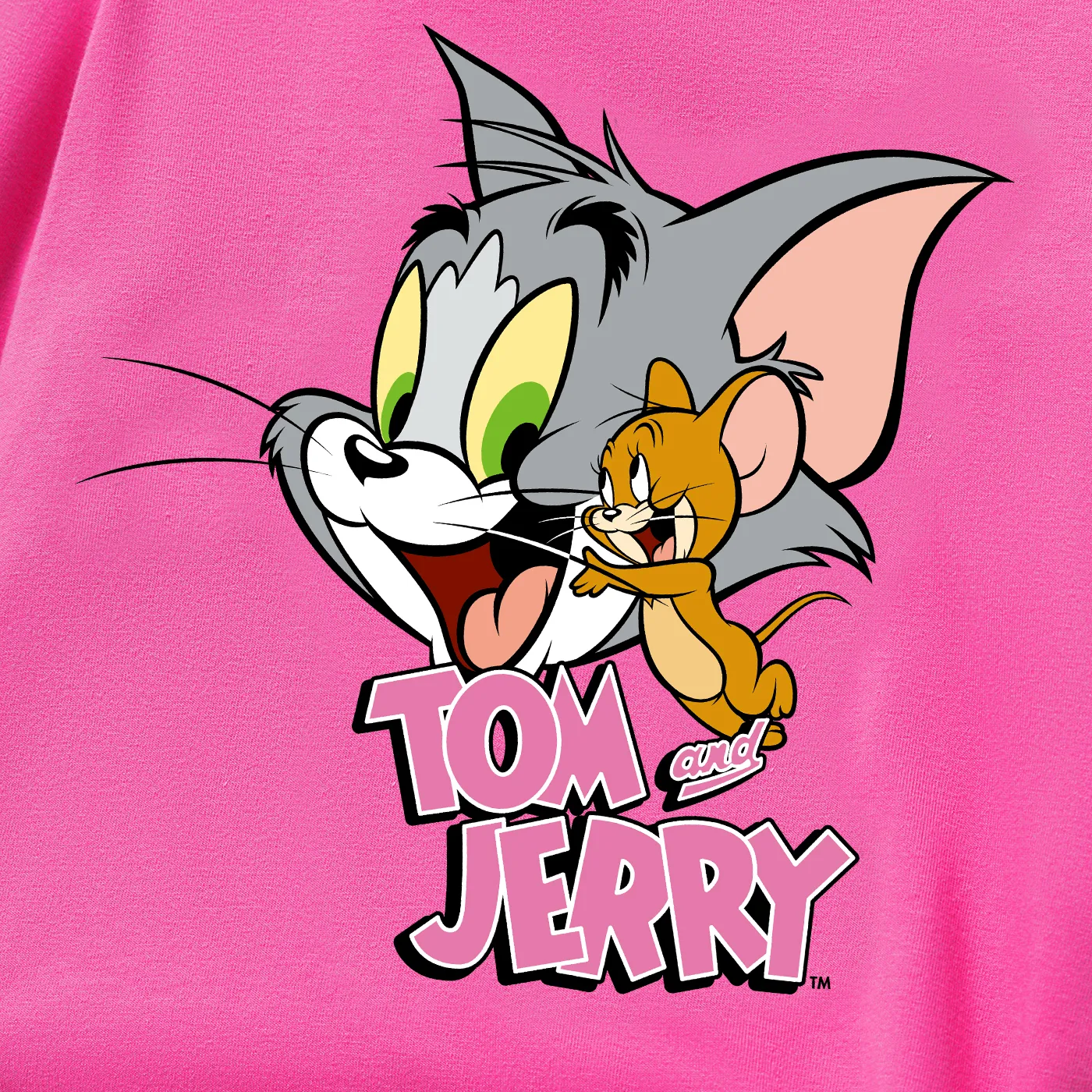 Tom and Jerry قطعتان 4 - 14 سنة أطقم حريمي نقش حيوانات شريط دانتيل  image 3
