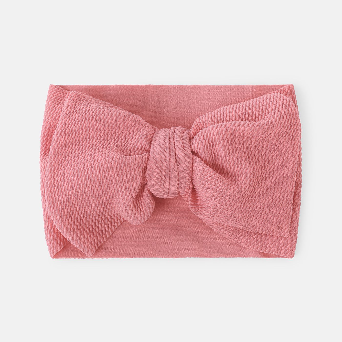 

Bow Decor Textured Cloth Headband for Girls