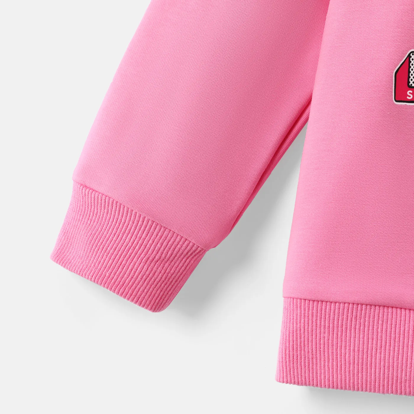 L.O.L. SURPRISE! Toddler Girl Character Print Cotton Pullover Sweatshirt Hot Pink image 4