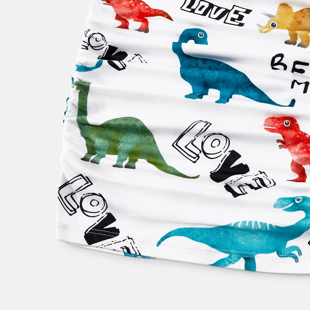Look per tutta la famiglia Dinosauro Manica corta Coordinati per tutta la famiglia Set big image 11