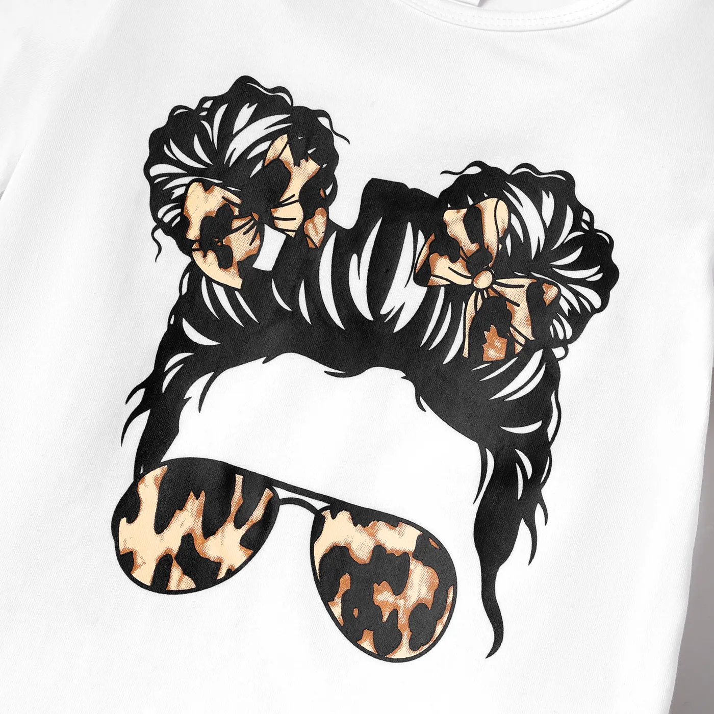 2 unidades Criança Menina Infantil conjuntos de camisetas  image 3