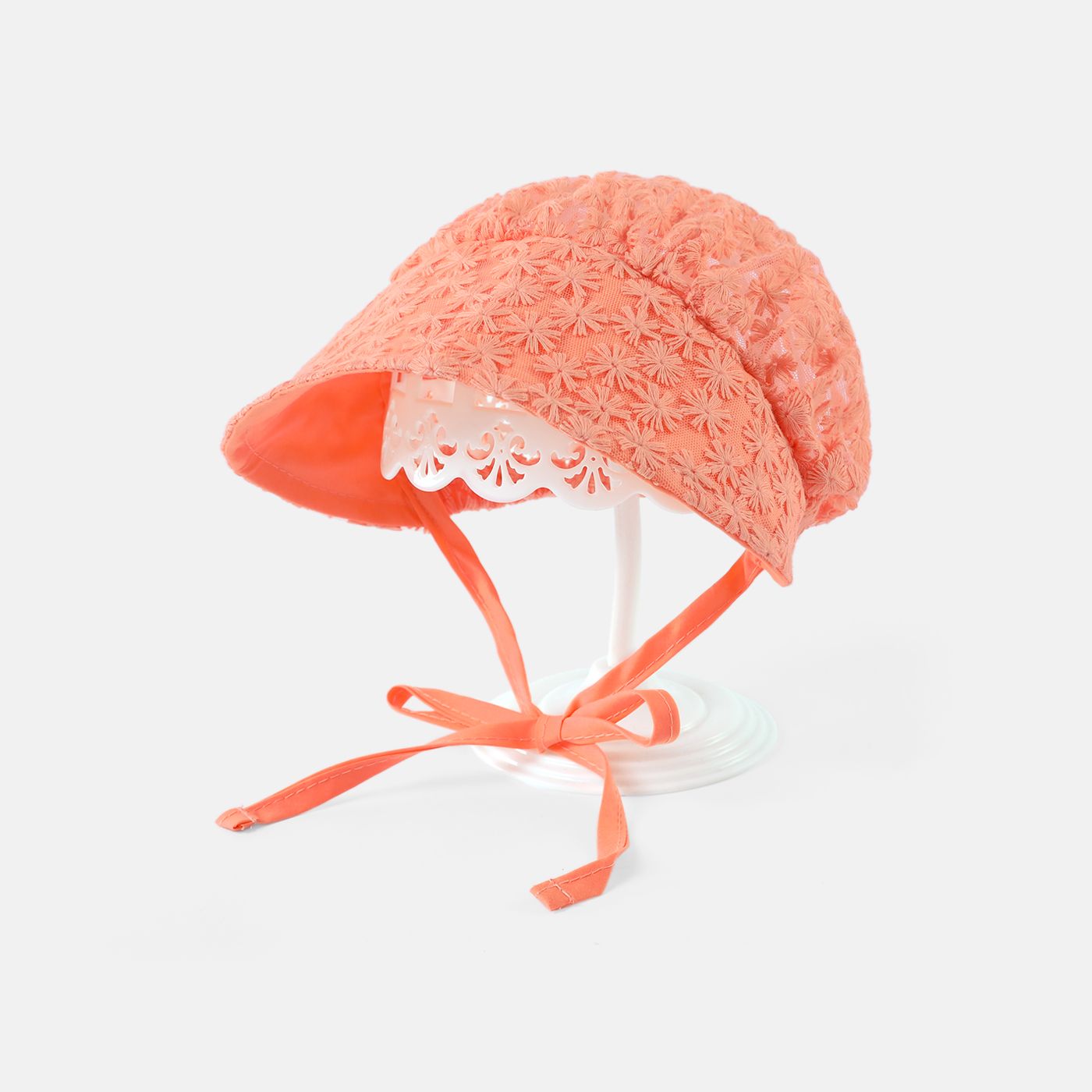 

Baby Floral Embroidered Sun Protection Hat