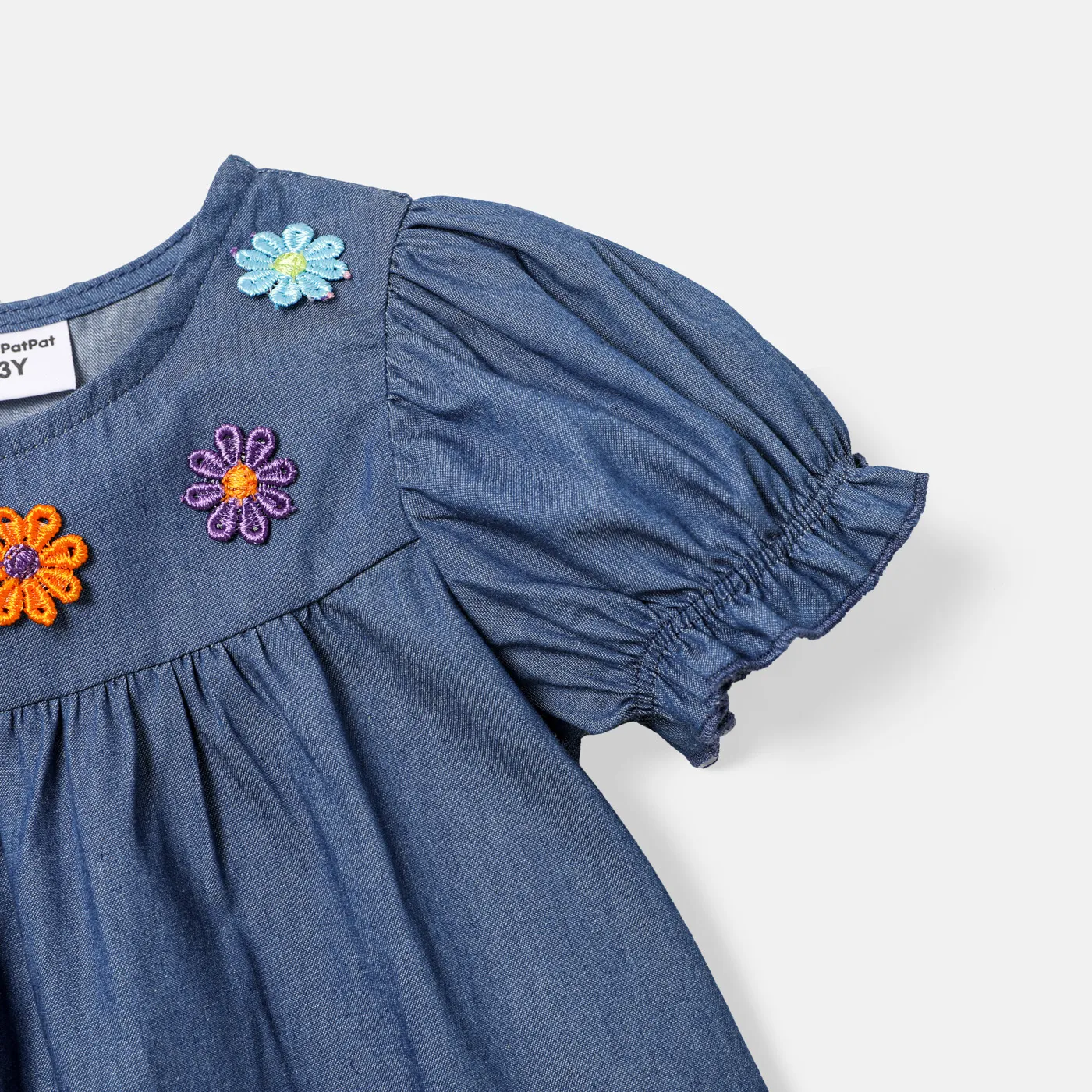 Criança Menina Casual Vestidos  image 4