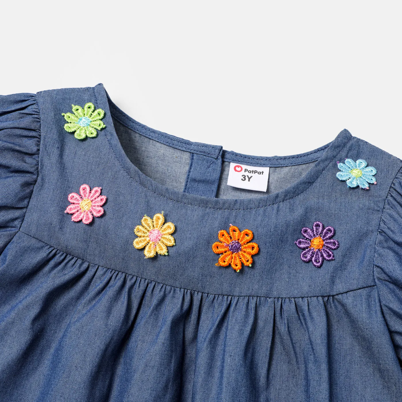 Criança Menina Casual Vestidos  image 3