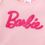 Barbie Toddler/Kid Girl Letter Embroidered Short-sleeve Cotton Tee  image 4