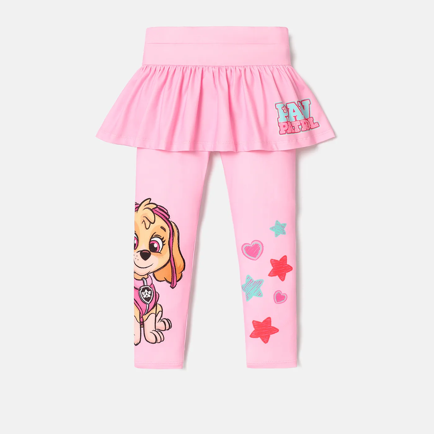 PAW Patrol Toddler Girl Character Print Skirt Leggings Pink image 5
