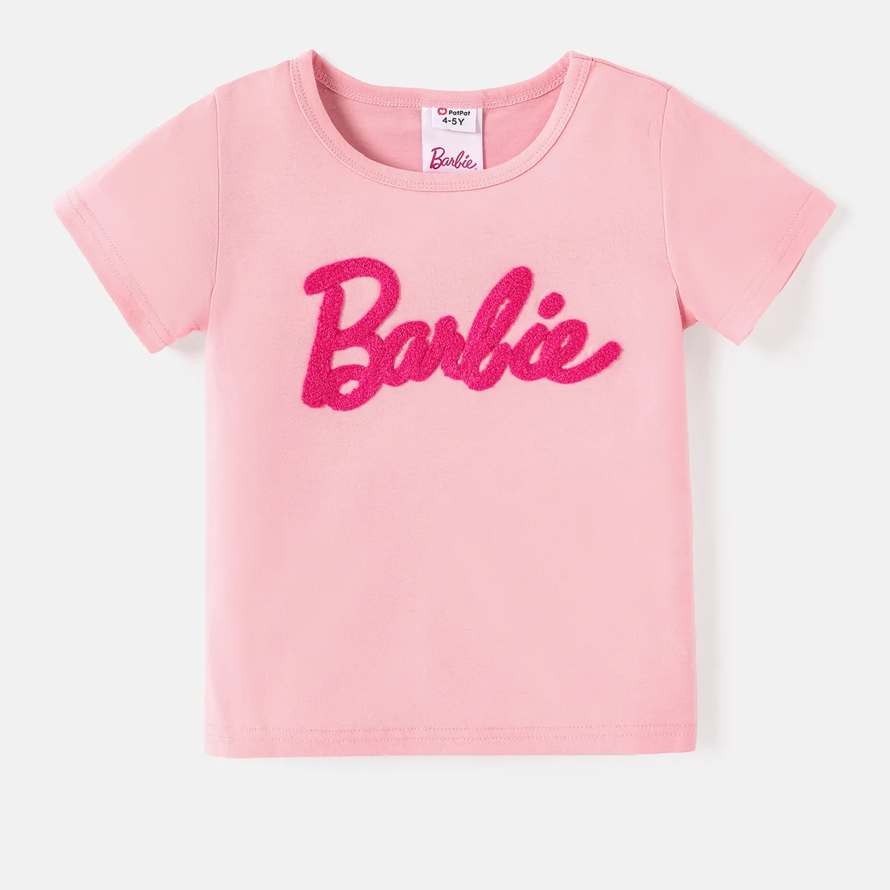 Barbie Chica Informal Camiseta Rosa claro big image 1