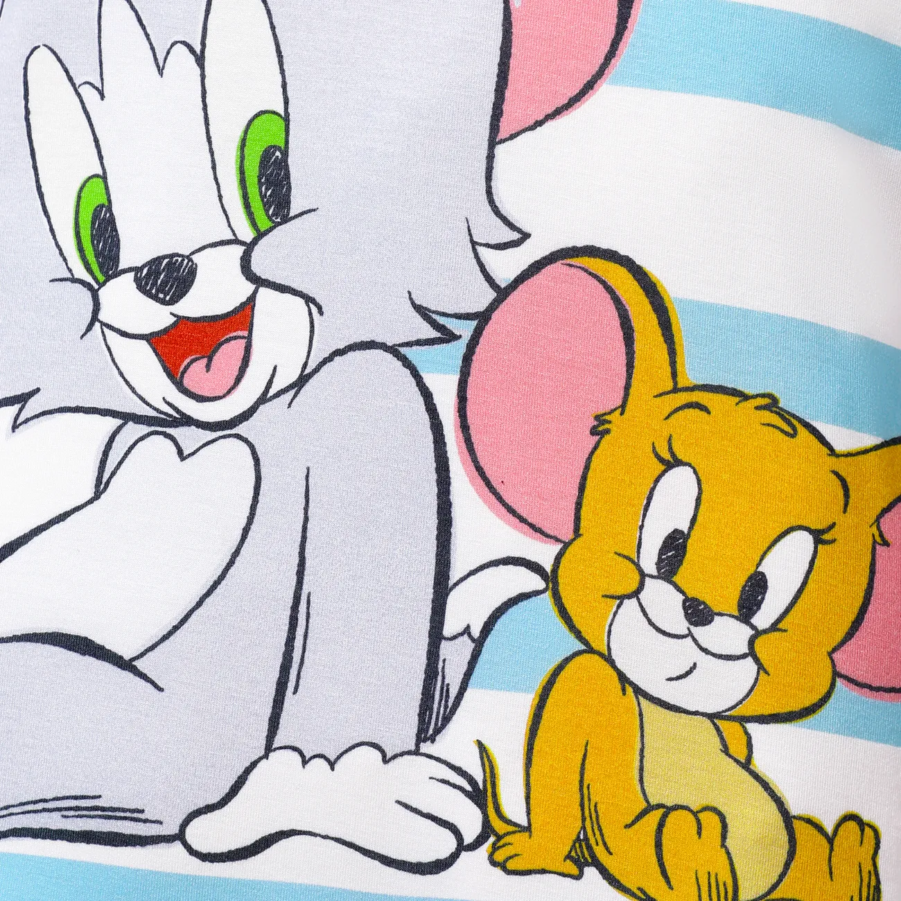 Tom and Jerry Bébé Garçon Animaux Enfantin Manches courtes Combinaisons Bleu big image 1