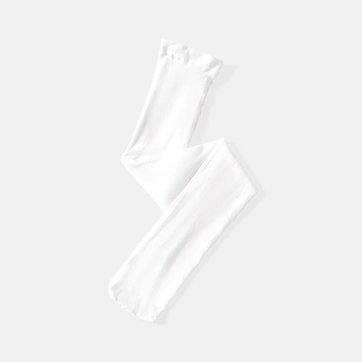 leggings de dança com pés de cor sólida para meninas  image 2