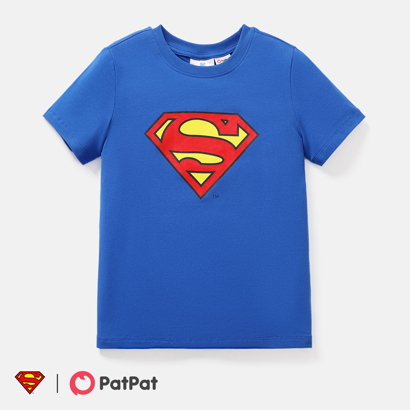 

Justice League Kid Boy/Girl Logo Print Short-sleeve Cotton Tee