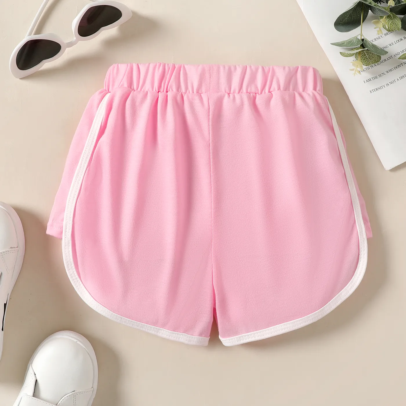 Kid Girl Colorblock Elasticized Shorts  image 6