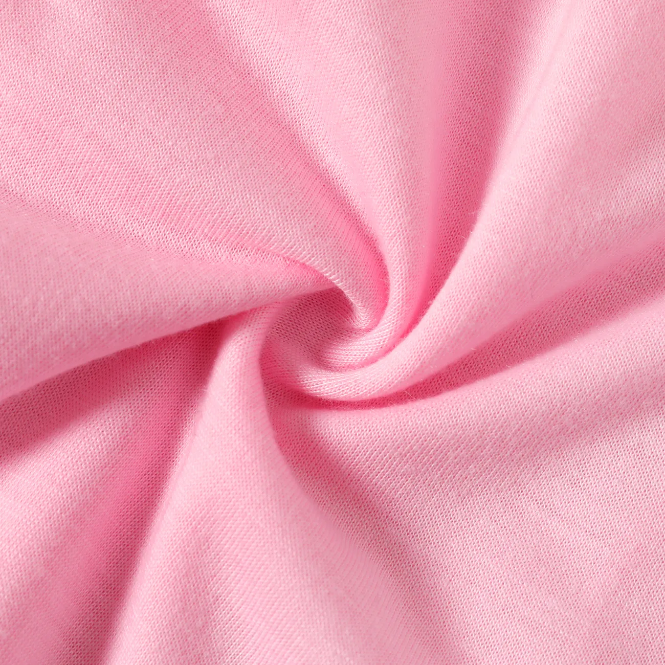 Kid Girl Colorblock Elasticized Shorts Pink big image 1