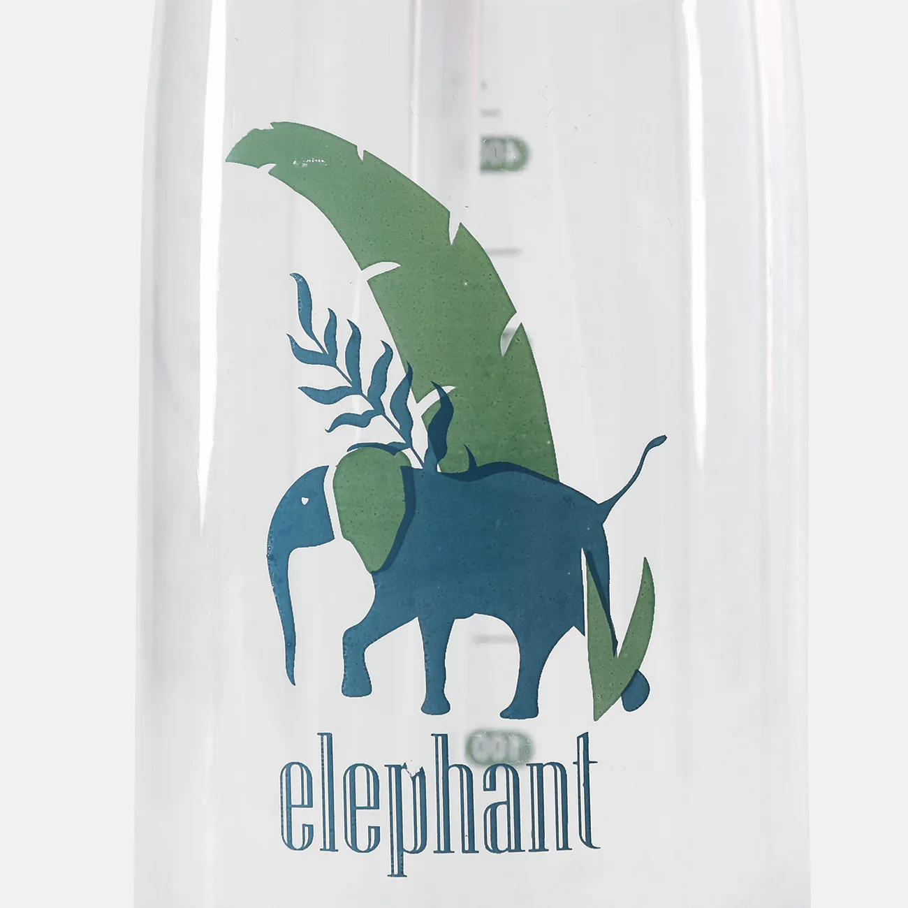 Copo de água de palha de 520 ml/17,59 oz garrafa de água de grande capacidade com escala de plástico garrafa esportiva para adultos copo portátil ao ar livre Verde Claro big image 1