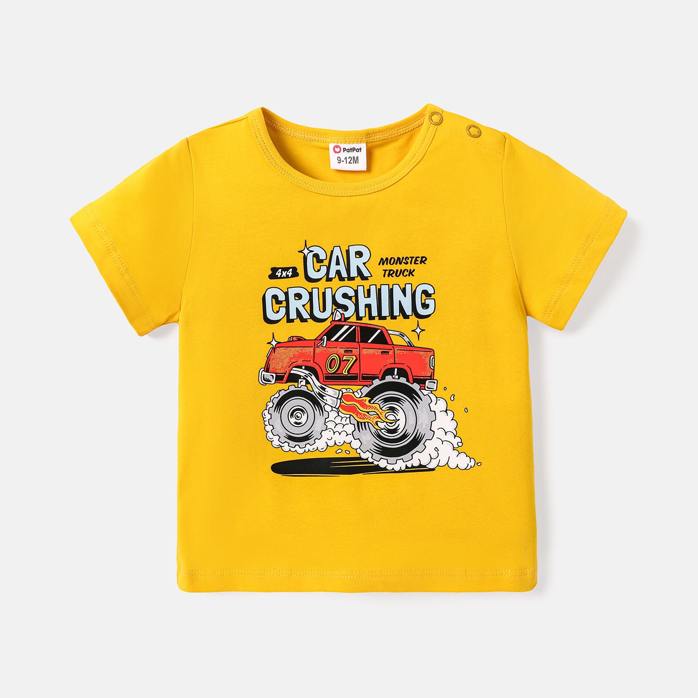

Baby Boy 95% Cotton Short-sleeve Graphic Tee