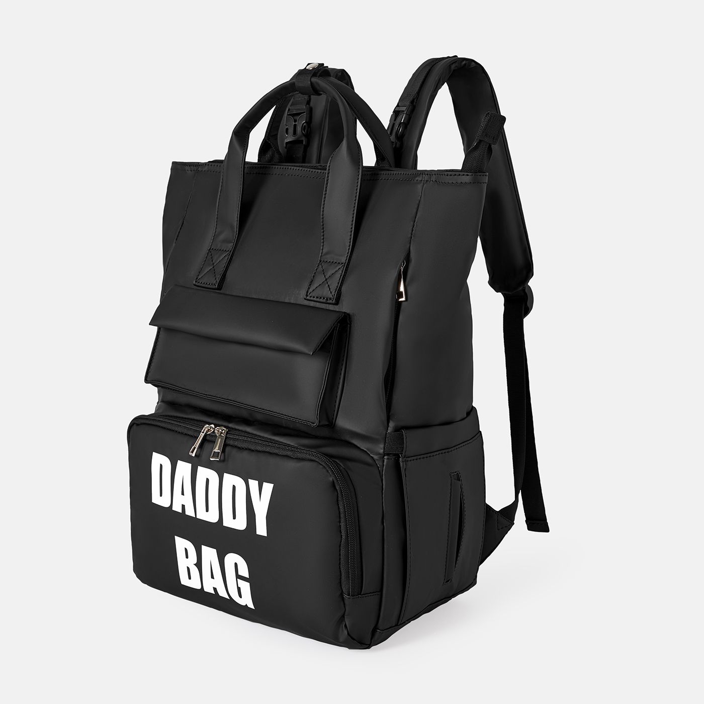 Baby Bag Backpack Letter Print Stylish Daddy Bag Travel Back Pack