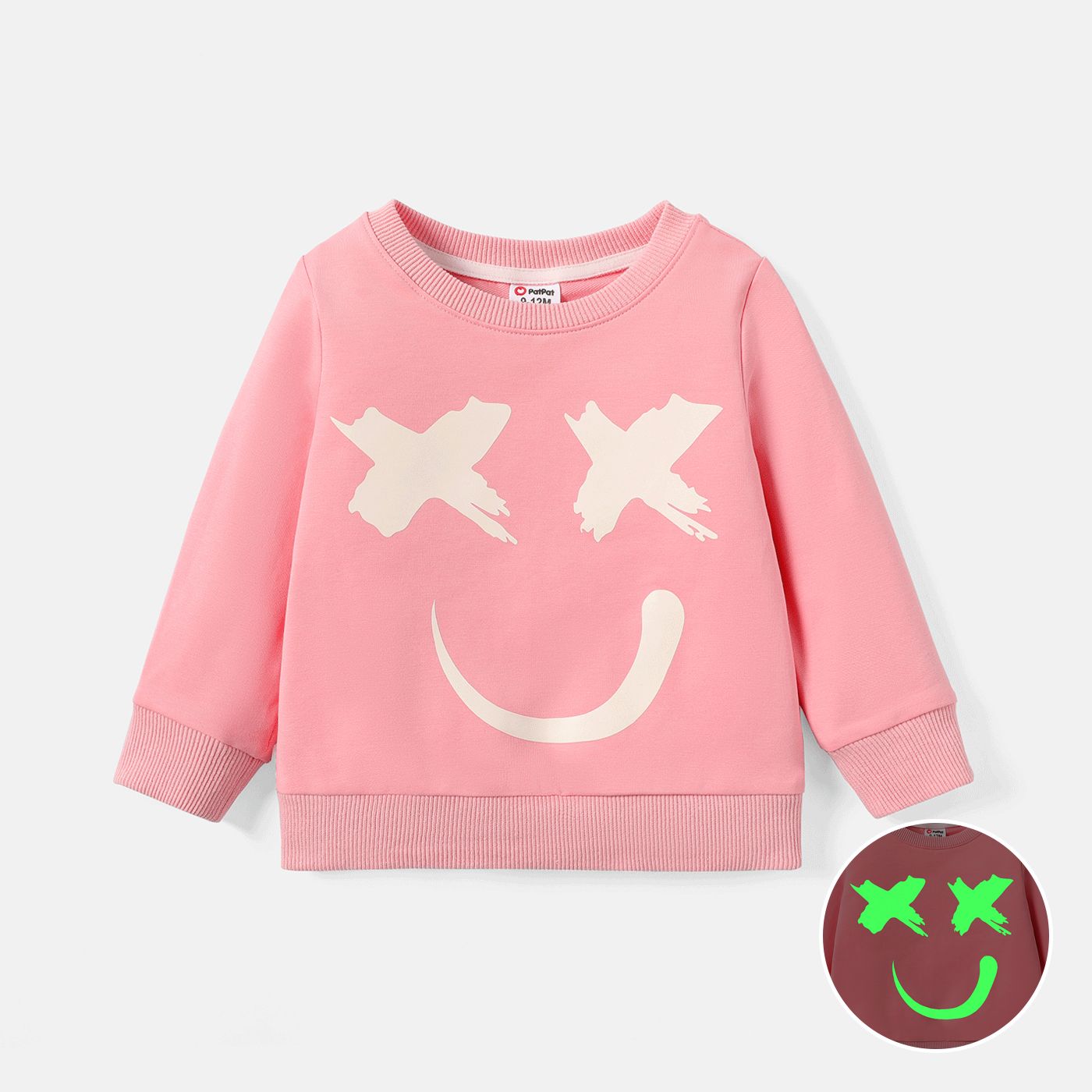 

Baby Boy/Girl Cotton Long-sleeve Graphic Sweatshirt