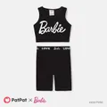 Barbie 2pcs Toddler/Kid Girl Cotton Tank Top and Shorts Set  image 1