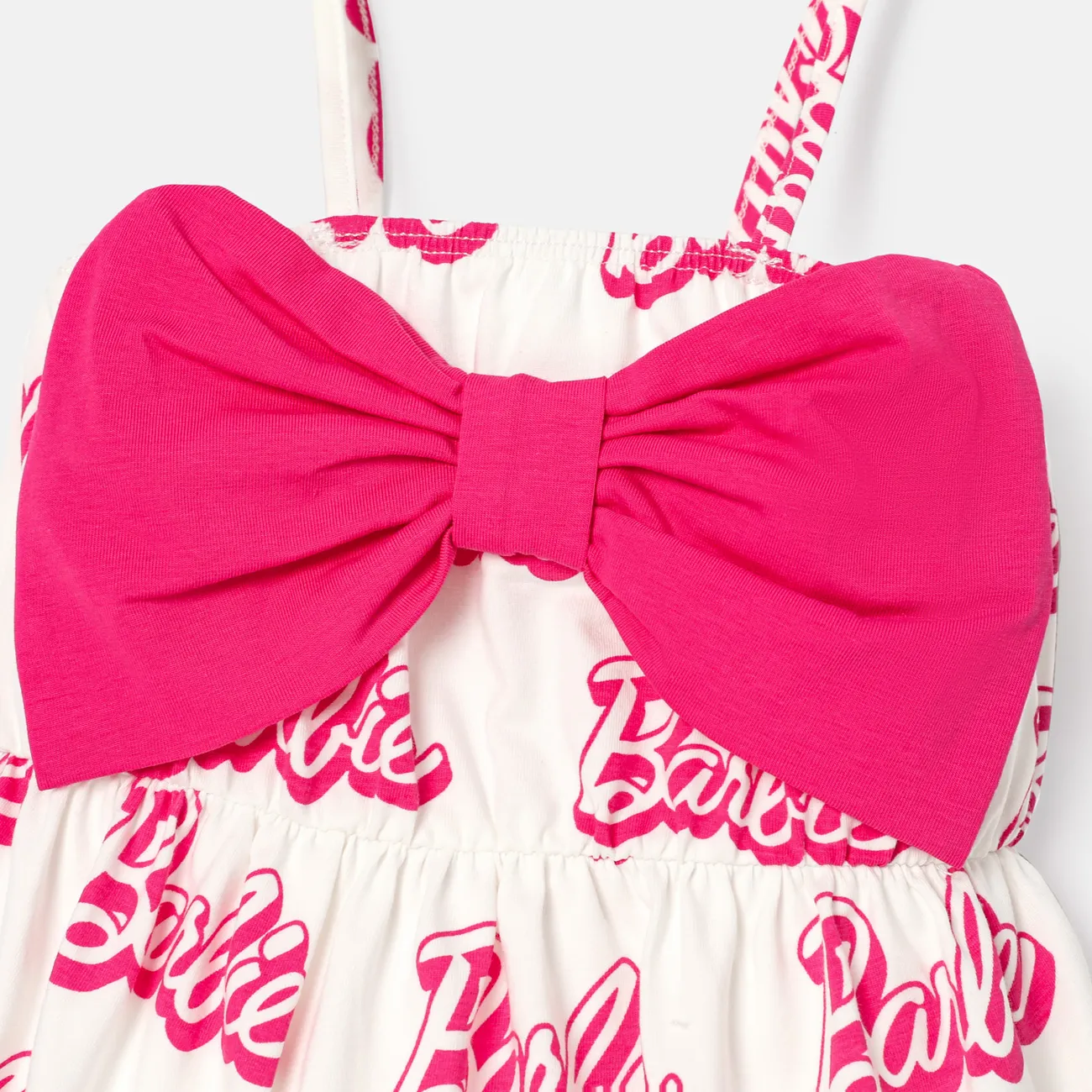 Barbie Bebé Chica Camiseta sin mangas Dulce Sin mangas Mamelucos y monos pinkywhite big image 1