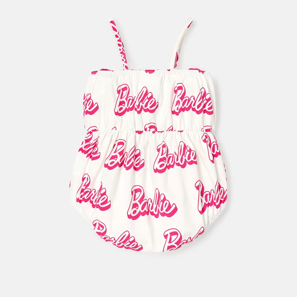 Barbie Toddler Kid Girl Dress / Bomber Jacket / Cami Romper / Sets / Sibling Matching Rompers big image 2