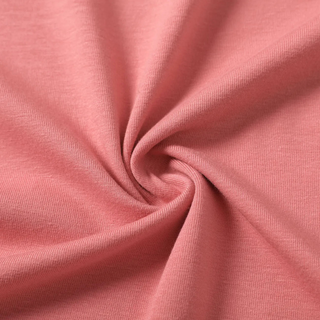 Family Matching Short-sleeve Colorblock Naia™ Polo Shirts and Allover Print V Neck Ruffle Trim Tulip Hem Dresses Sets ColorBlock big image 1