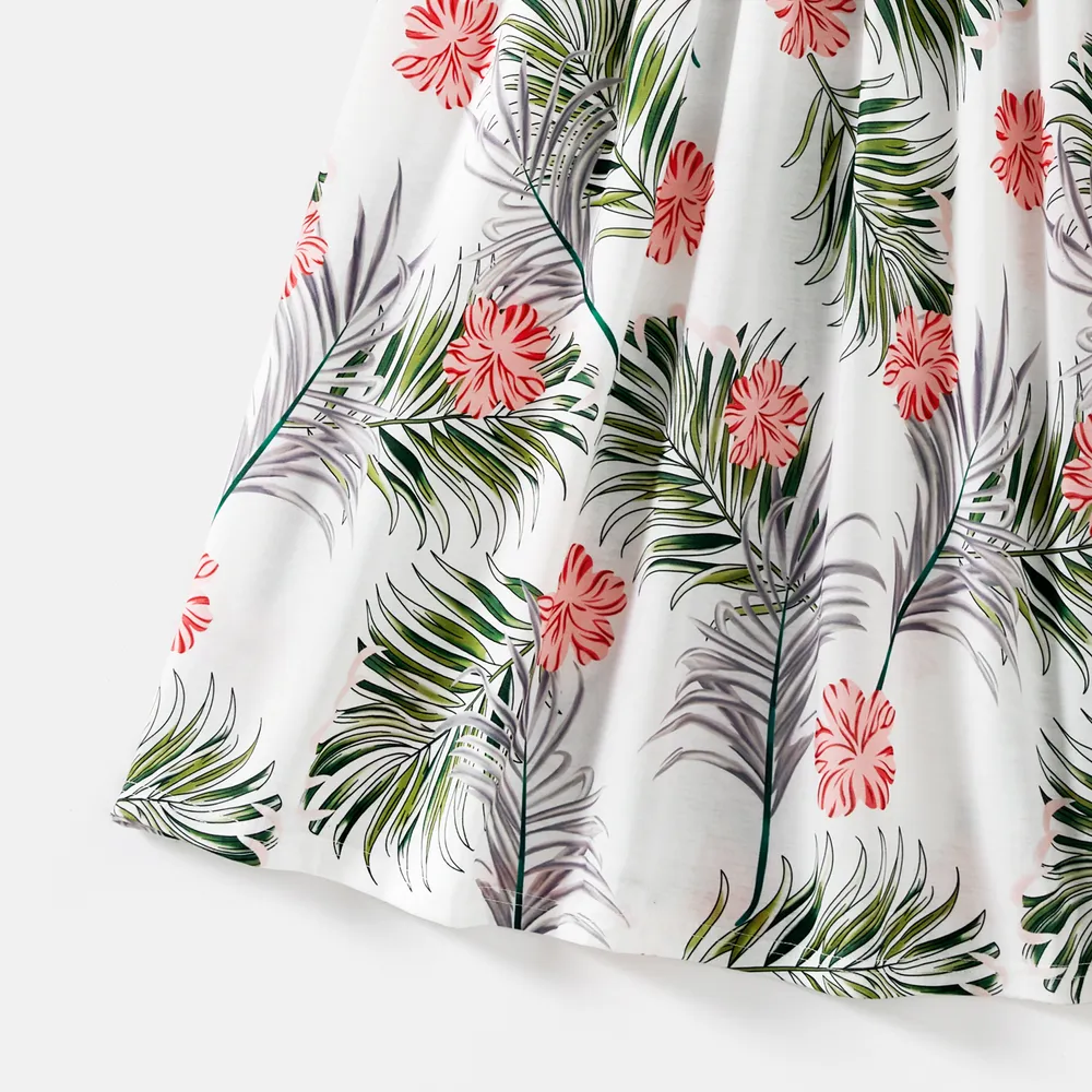Look per tutta la famiglia Piante e fiori tropicali Canotta Coordinati per tutta la famiglia Set big image 14