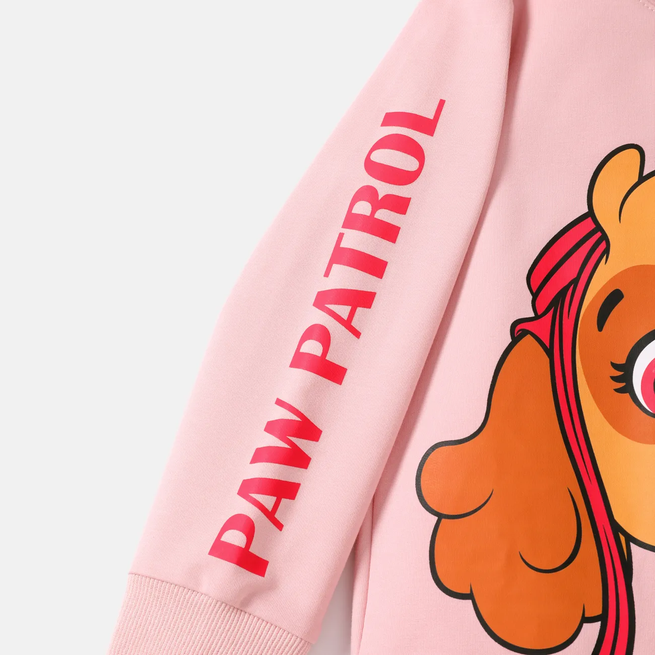PAW Patrol Toddler Girl/Boy Character Print Cotton Hoodie Sweatshirt Pink big image 1