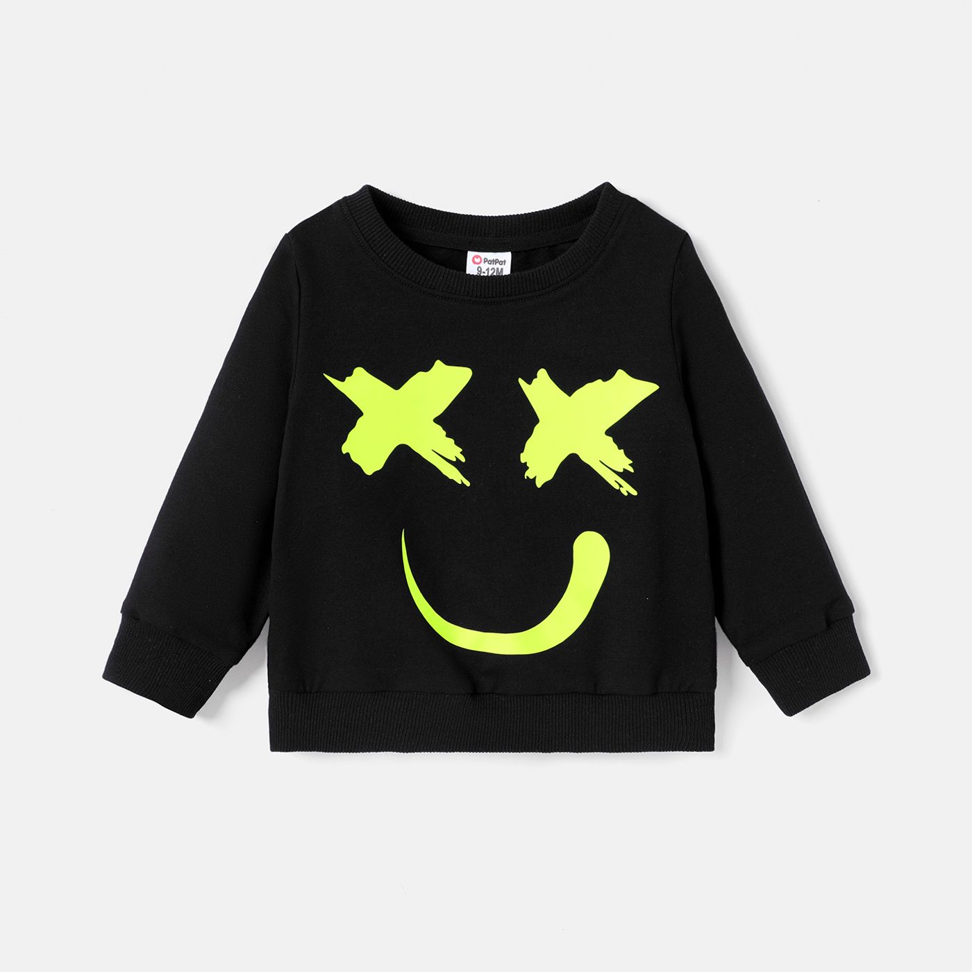 

Baby Boy/Girl Cotton Long-sleeve Graphic Sweatshirt