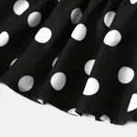 3pcs Baby Girl Polka dots Flutter-sleeve Tee and Ripped Denim Shorts & Headband  image 5