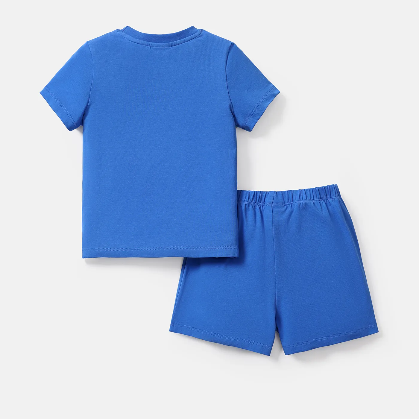 PAW Patrol 2pcs Toddler Boy Naia Stripe Short-sleeve Tee and Cotton Shorts Set  image 5