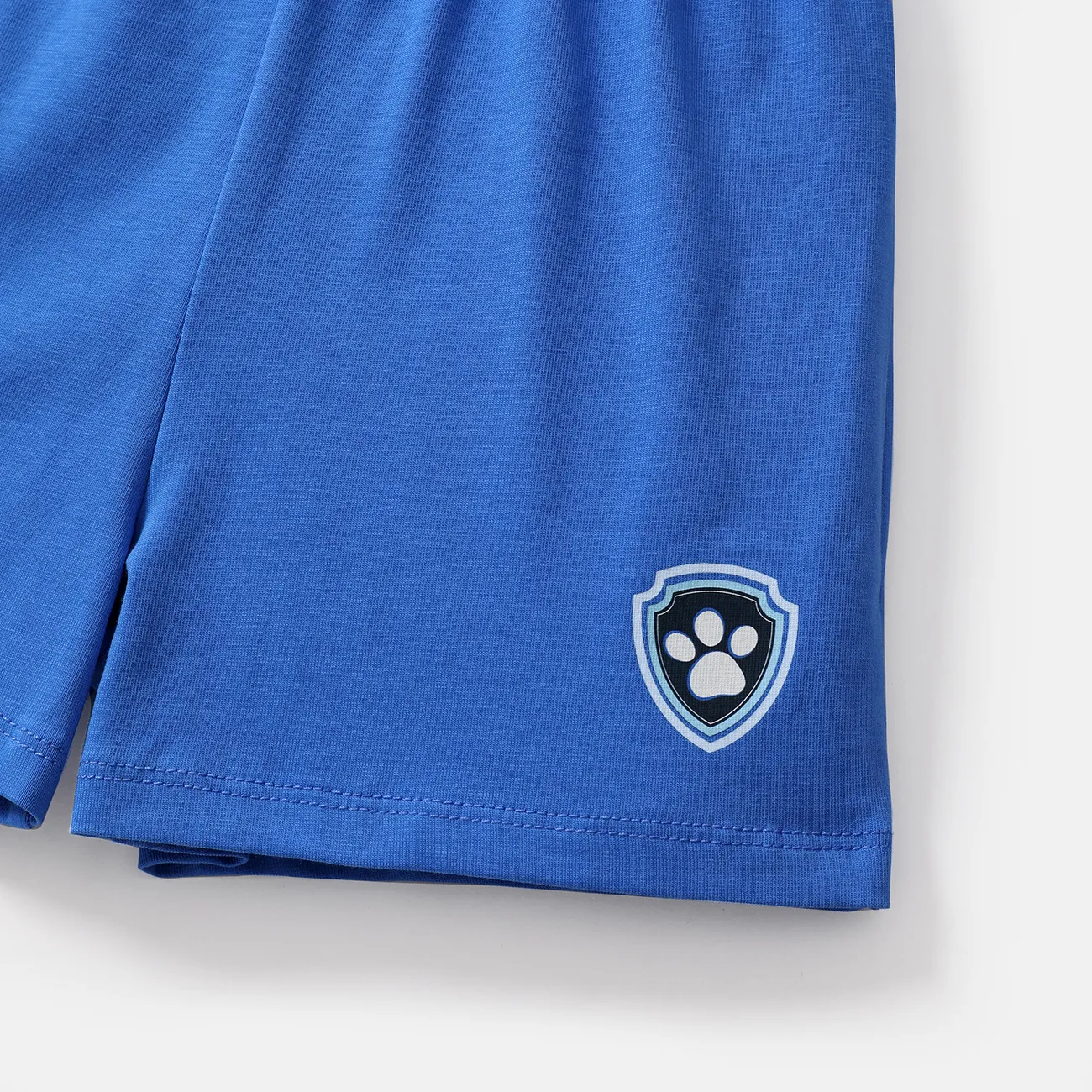 Helfer auf vier Pfoten 2 Stück Kleinkinder Jungen Kindlich Hund T-Shirt-Sets Blau Grün big image 1