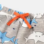 Baby Boy Allover Whale Print Shorts  image 3