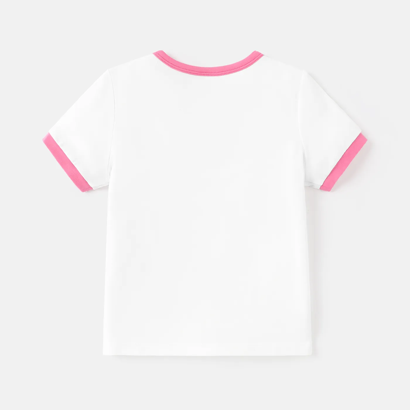 Baby Girl Floral & Rainbow Print Short-sleeve Cotton Tee  image 2