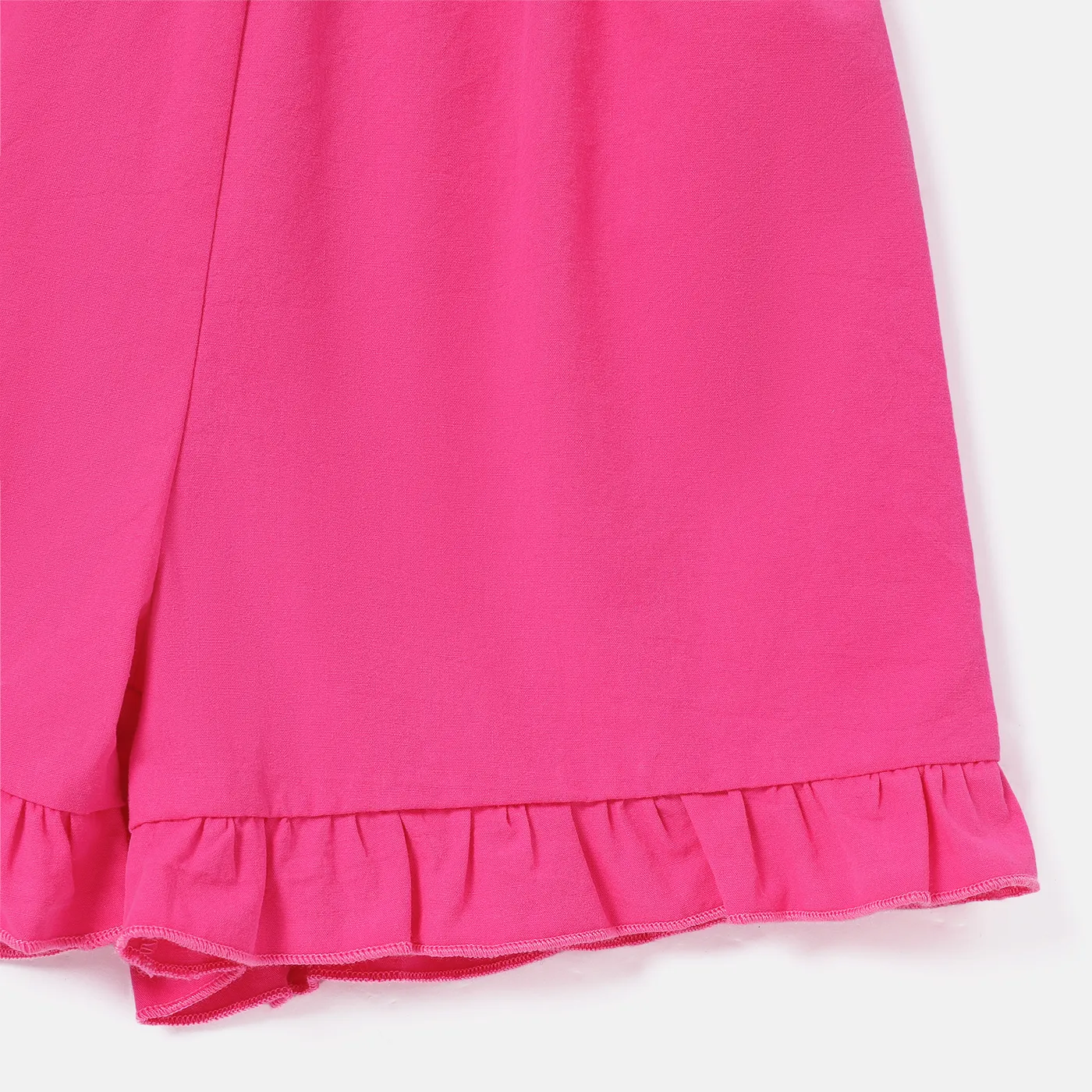3 unidades Bebé Menina Flor grande Bonito Sem mangas Conjunto para bebé Roseo image 3