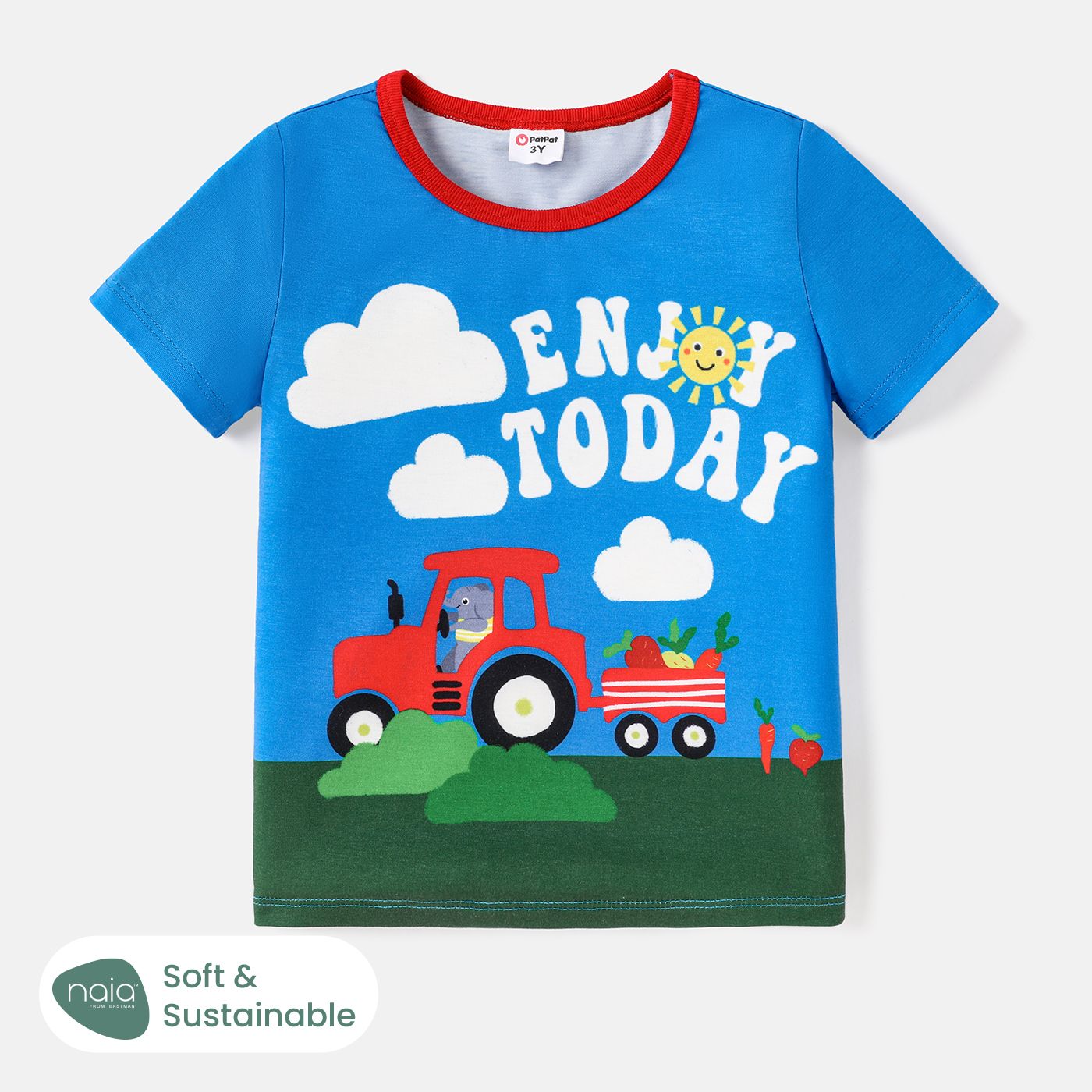 

Baby Boy Naia™ Vehicle Print Short-sleeve Tee