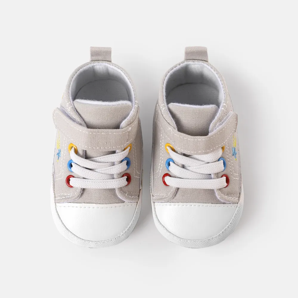 Baby / Toddler Embroidered  High Top Prewalker Shoes  big image 3