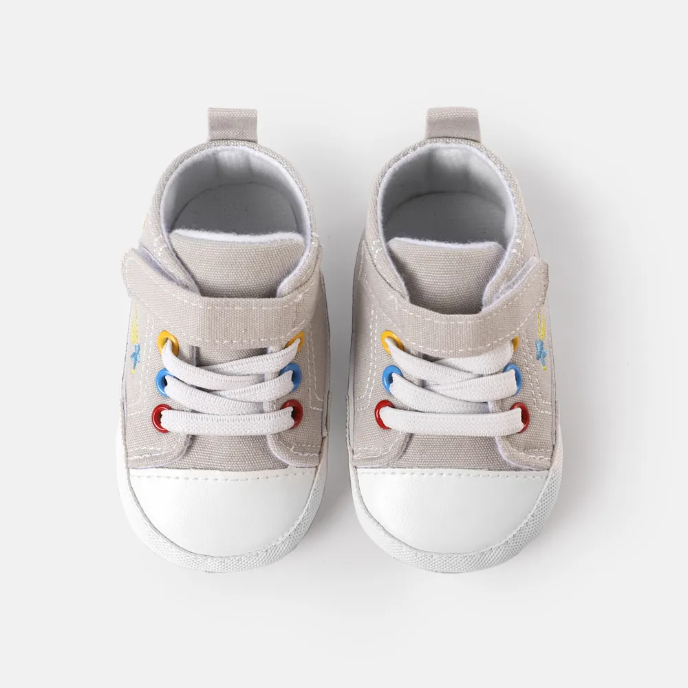 Baby / Toddler Embroidered High Top Prewalker Shoes big image 3