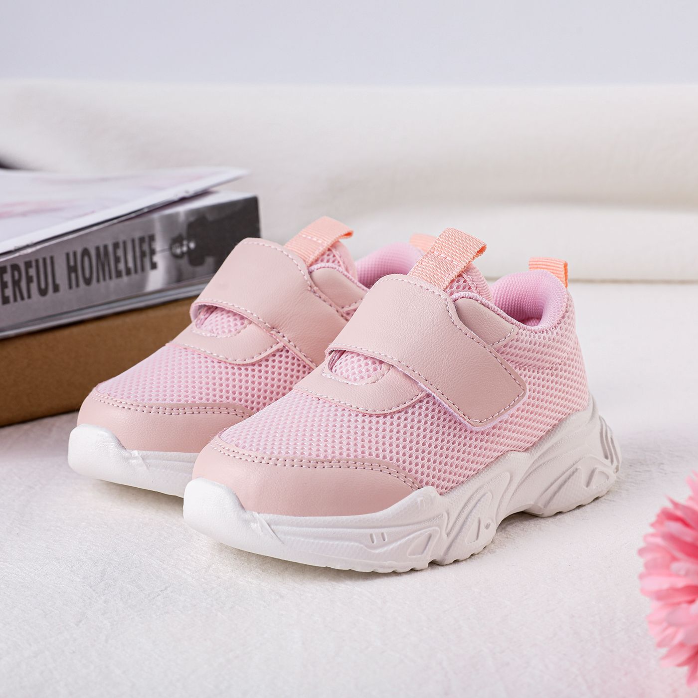 Toddler / Kid Pink Breathable Sneakers
