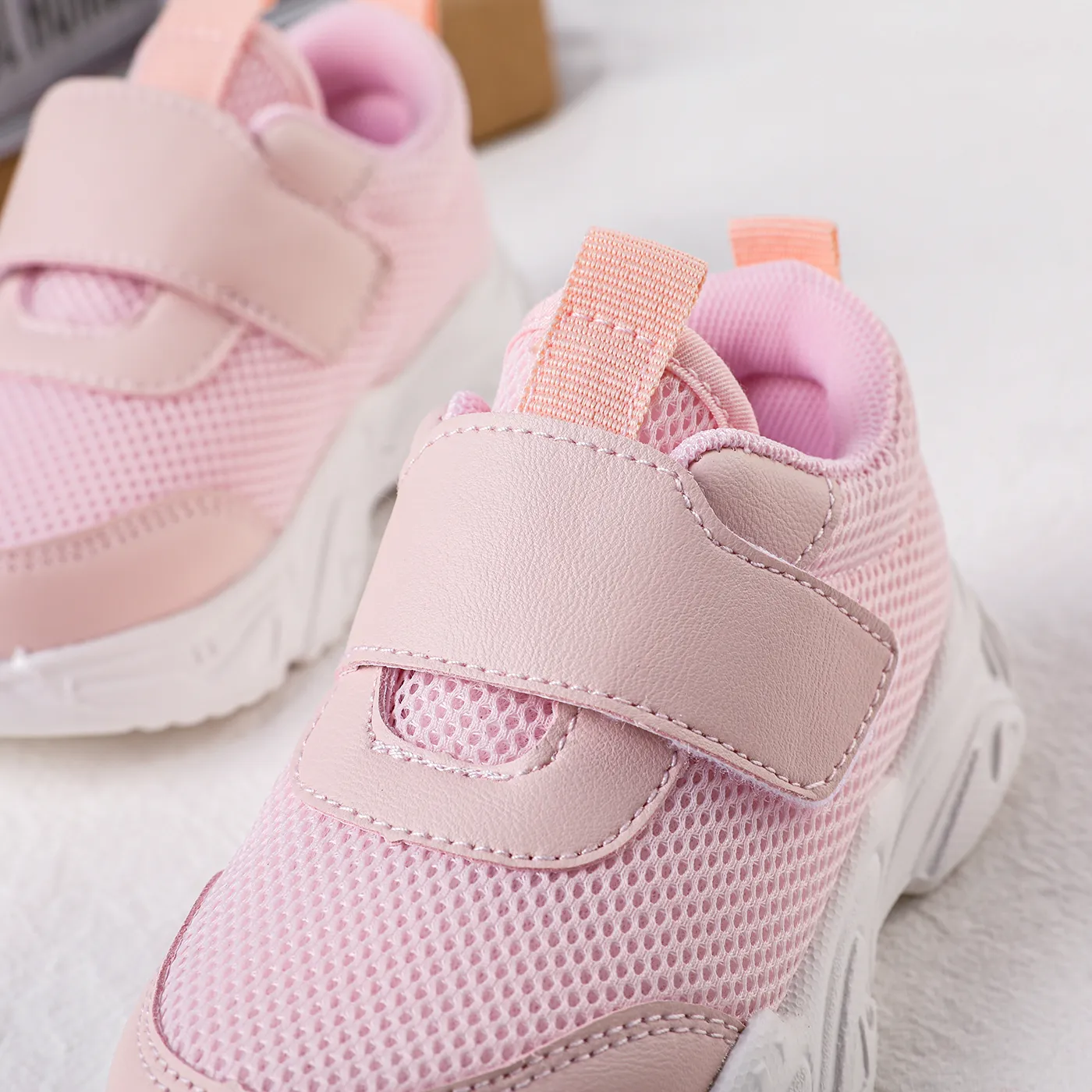 Toddler / Kid Pink Breathable Sneakers Pink image 4