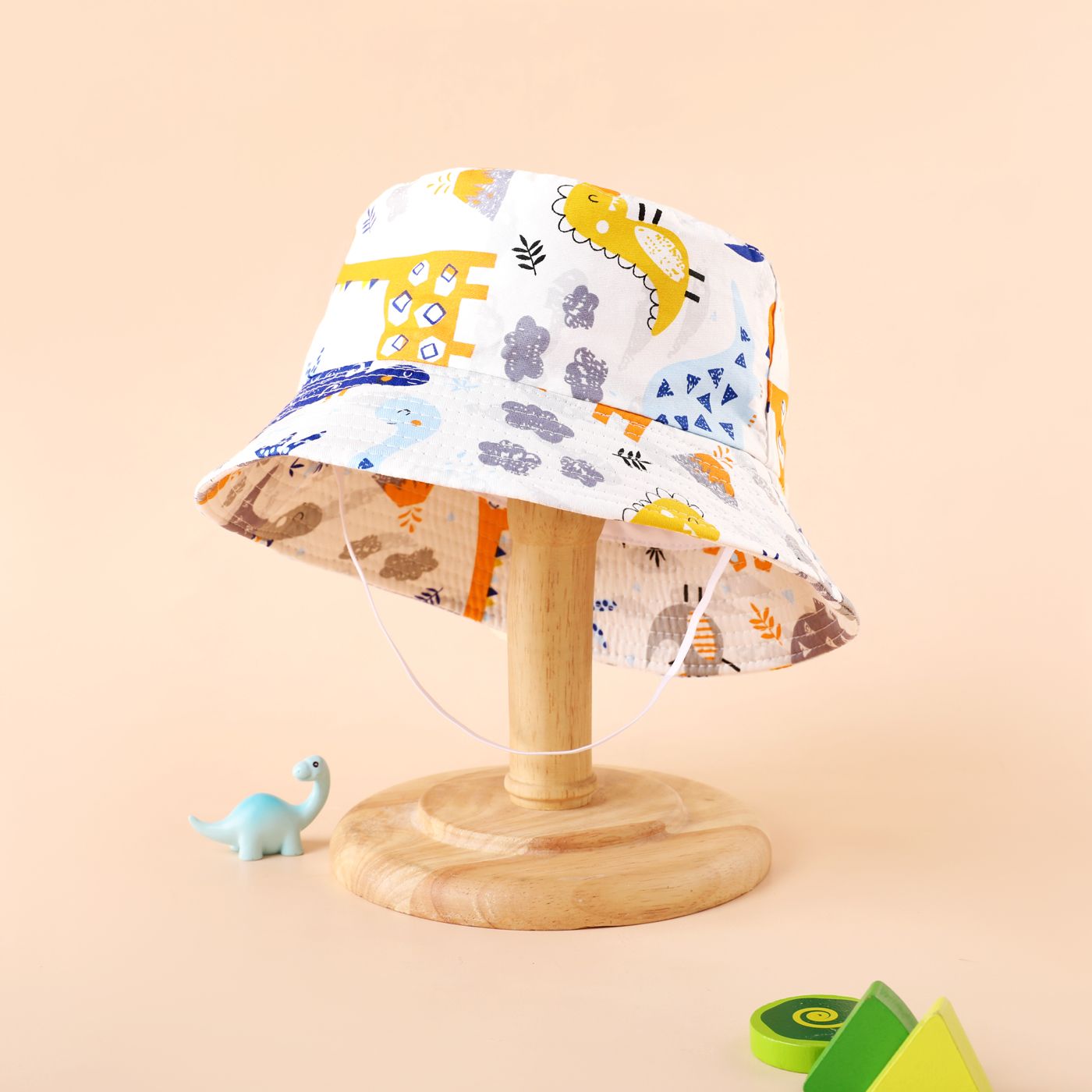 

Toddler / Kid Cartoon Dinosaur Print Bucket Hat
