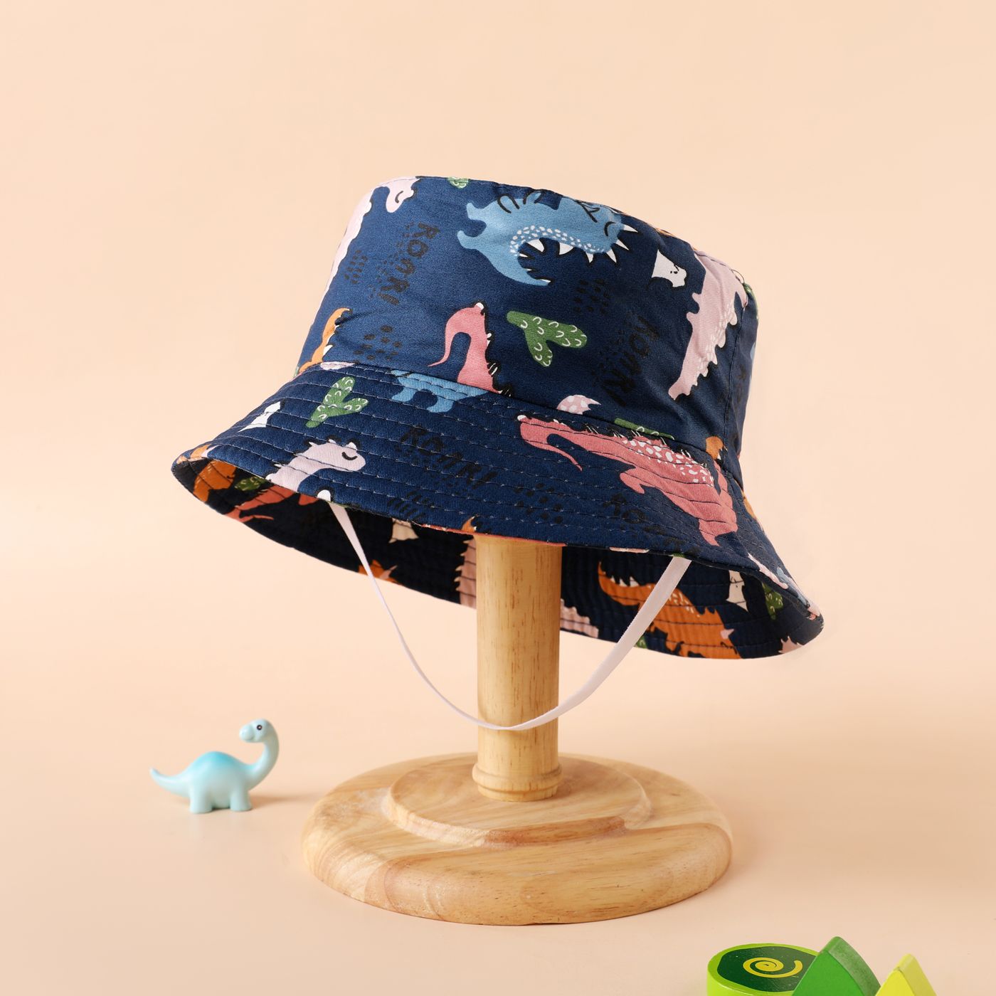 

Toddler / Kid Cartoon Dinosaur Print Bucket Hat